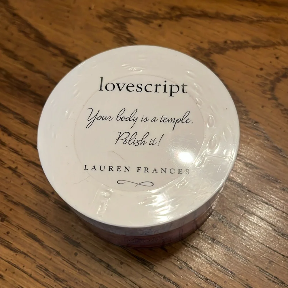 Lovescript body polish,‎ sealed